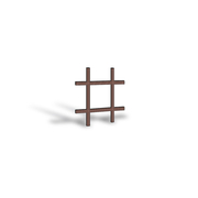 Terratone Exterior Prairie Style Grille 9040307