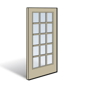 Andersen 400 Series Sandtone Exterior Hinged Inswing Active Panel Part Number 0922026