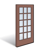 Andersen 400 Series Terratone Exterior Hinged Inswing Active Panel Part Number 2666430