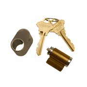 Hinged Patio Door Keyed Lock Stone 9007621