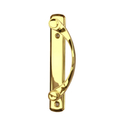 Bright Brass Gliding Patio Door Handle