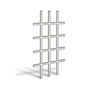 400 Series Frenchwood® Gliding Patio Door Removable Interior Grille
