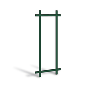 Patio Door Forest Green Prairie Grille 3x5