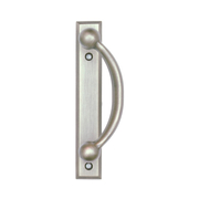 Distressed Nickel Gliding Patio Door Handle