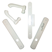 Albany Double Door Interior Trim Set in White