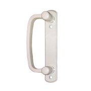 White Gliding Patio Door Handle