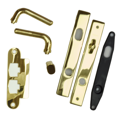 Anvers Bright Brass Trim Set 2578913|Andersen Doors Anvers®