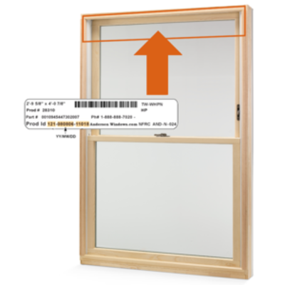 Manufacture Date Andersen Windows Doors Identify Manufacturing Date Andersen Windows