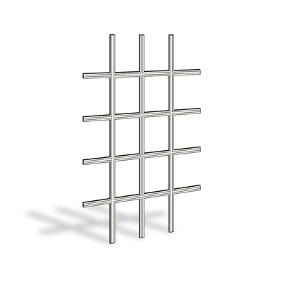 White Colonial Grille 1344454|Andersen Windows & Doors Andersen