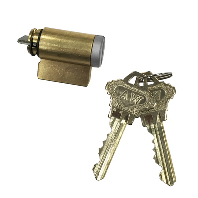 Andersen Chrome Lock Cylinder With Keys For 200 Series Inswing Patio Lock Cylinder With Keys 2579641