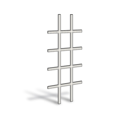 400 Series Frenchwood Gliding Patio Door Grille 2668 2565419