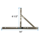 100 Series Awning Window Hinge Kit
