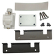 100 Series Gliding Patio Door White Auxiliary Foot Lock Image