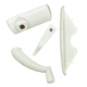 Andersen 400 Series Casement Classic White Hardware Set Part Number 1361536
