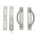 Gliding Patio Door Hardware - Interior Trim Set