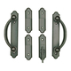 Gliding Patio Door Hardware - Interior Trim Set