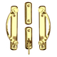 Gliding Patio Door Hardware - Complete Trim Set
