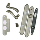 Encino® Complete Trim Set in Distressed Nickel