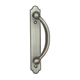Distressed Nickel Gliding Patio Door Handle