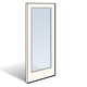 Andersen 400 Series White Exterior Hinged Inswing Active Panel Part Number 2577046