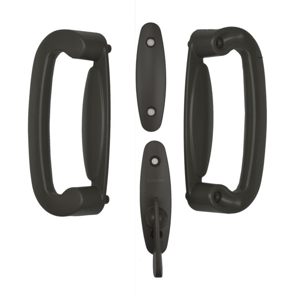 Tribeca Black Trim Set 9184666 Andersen Doors 200 Series Narroline Gliding Patio Door Sets Tribeca Black Trim Set 9184666, Andersen Gliding Patio Door Tribeca Thumb Latch For Frenchwood Perma Shield