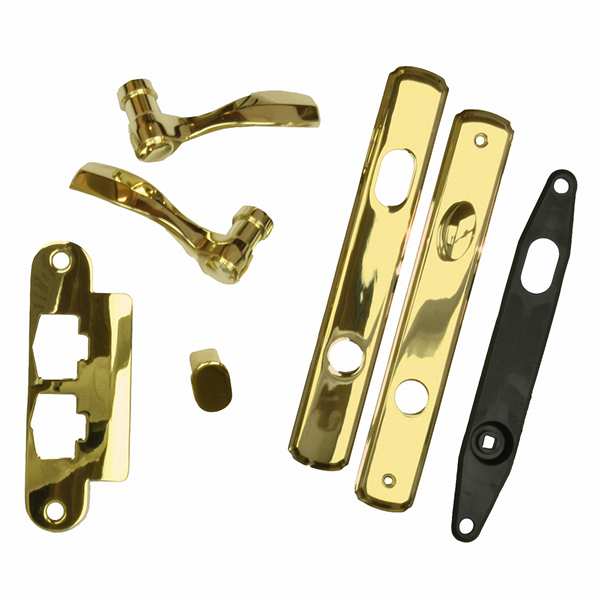 Newbury Hp Brass Trim Set 2577543 Andersen Windows Doors