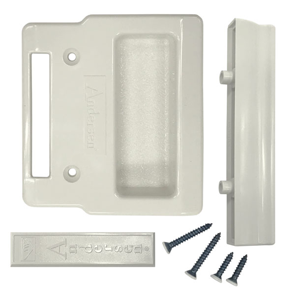 White Insect Screen Hardware Package, Sliding Screen Door Replacement Parts