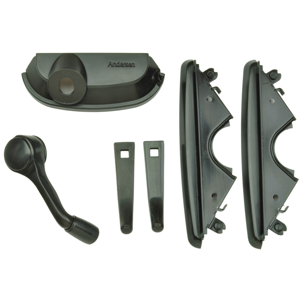Oil Rubbed Bronze Traditional Hardware Pack | Andersen Windows