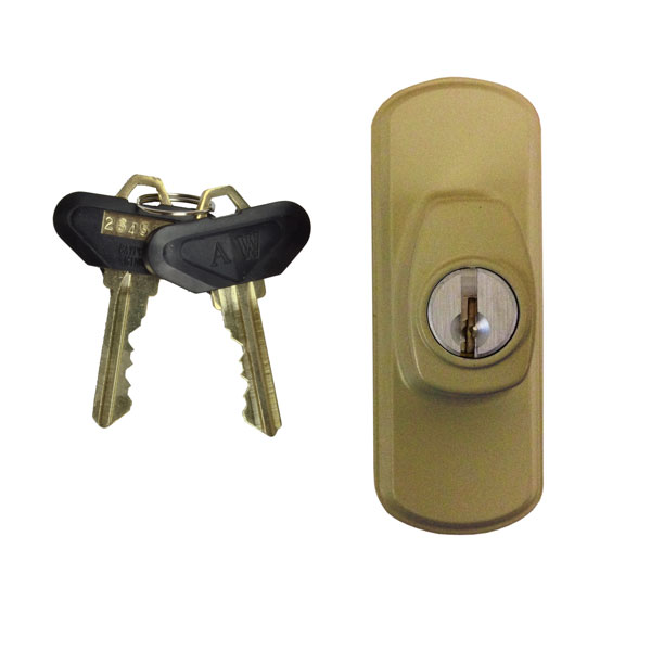 Andersen Gliding Door Left Hand Exterior Keyed Lock 9018900