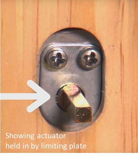 Lock Actuator 2579542 Andersen, Andersen Inswing Patio Door Lock Replacement