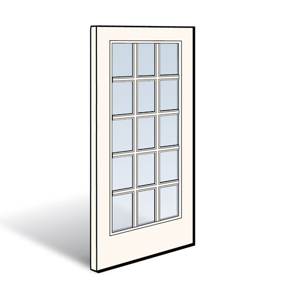 White Stationary Patio Door Panel 2578186|Andersen Doors Panels