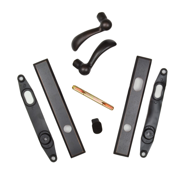 Andersen® Double Door Exterior Trim Set Yuma® / Distressed Bronze Finish