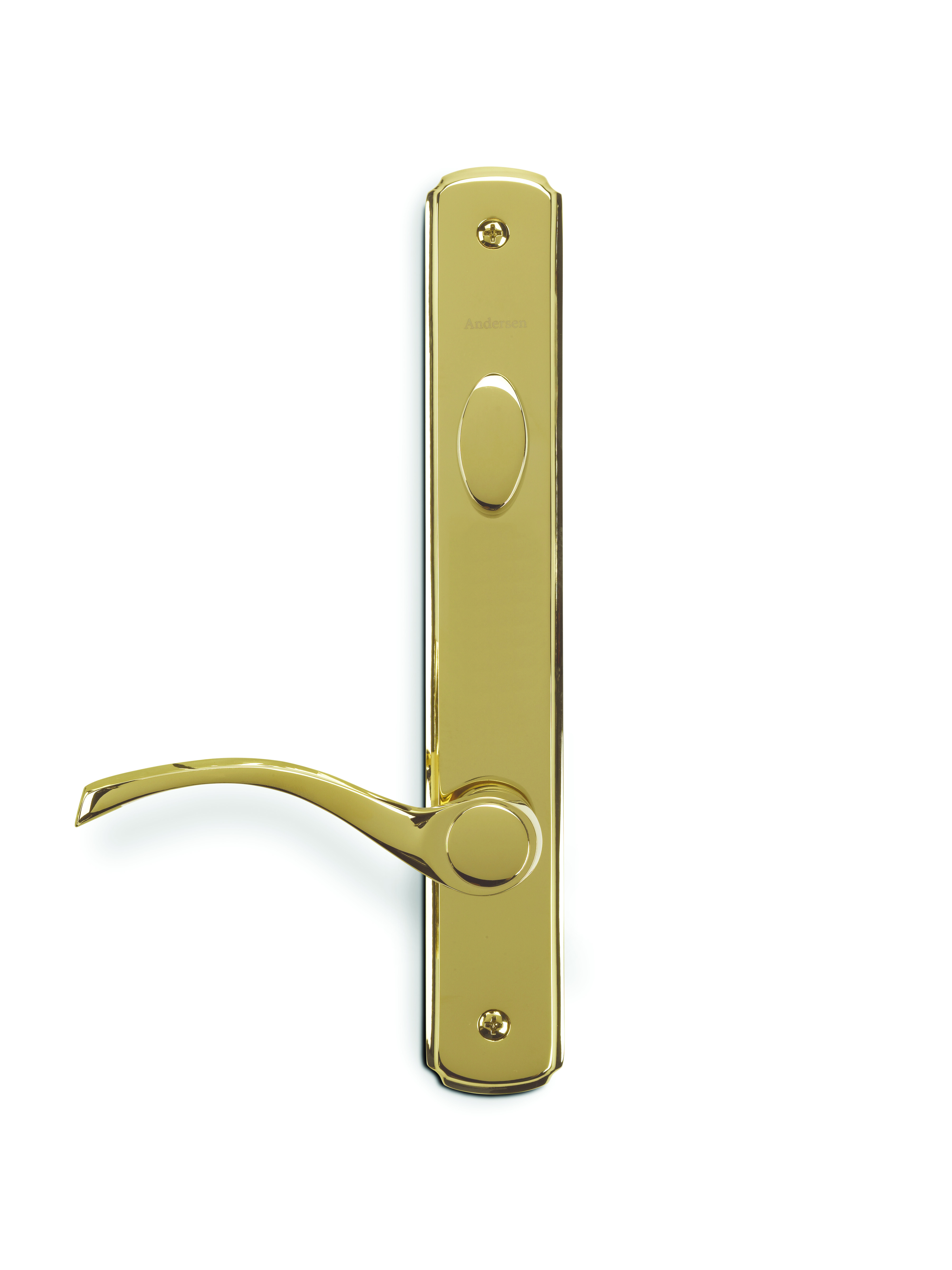 Newbury Bright Brass Trim Set 2572664|Andersen Doors Newbury®