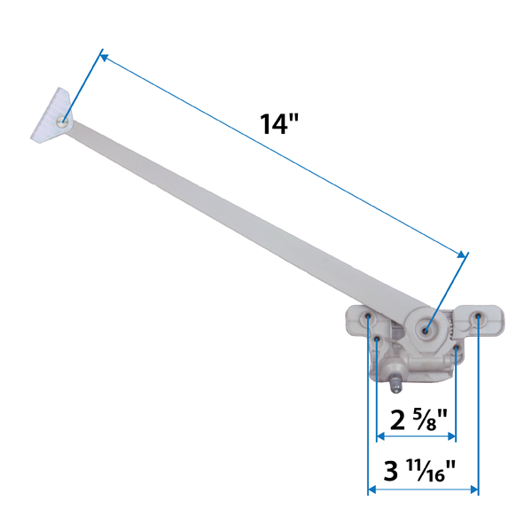 RT-72974 Left Hand Straight Arm Operator 1361483|Andersen Windows Andersen