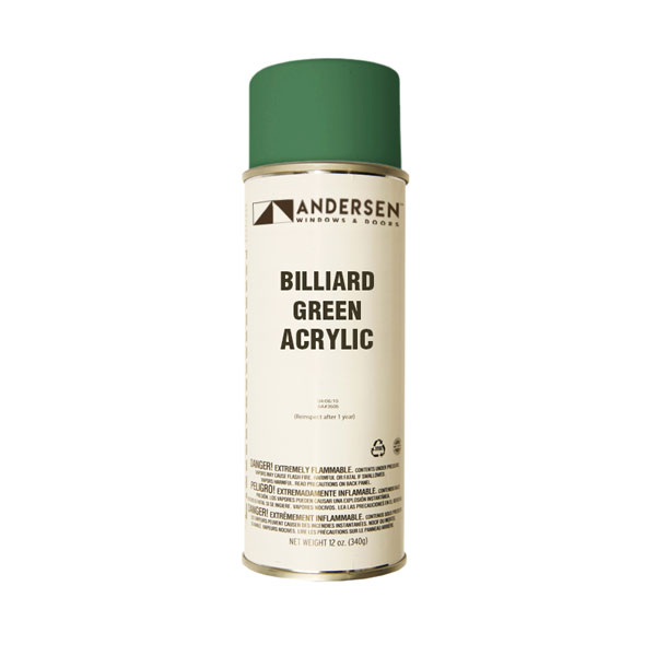 Billiard Green Spray Paint 9181482 | Andersen Windows & Doors