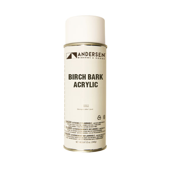 SPRAY Original 155W ワイド ローキャンバー 北海道 Birch Bark Spray Paint 9007652|Andersen Windows & Doors Paint