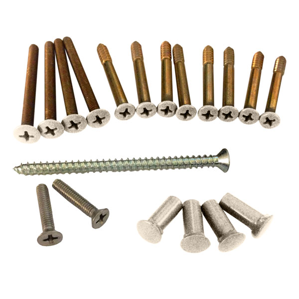 Albany White Trim Set Screw Package 9056233| Andersen Andersen A
