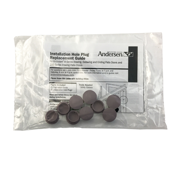 Anderson Patio Doors >> Andersen® Frame Hole Plugs 9014048 - Andersen Windows and ... Anderson Patio Doors >> Andersen® Frame Hole Plugs 9014048 - Andersen Windows and ...