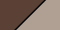 Cocoa Bean Exterior with Sandtone Interior Color Swatch