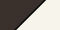 Dark Bronze Exterior with White Interior Color Swatch