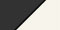Black Exterior with White Interior Color Swatch