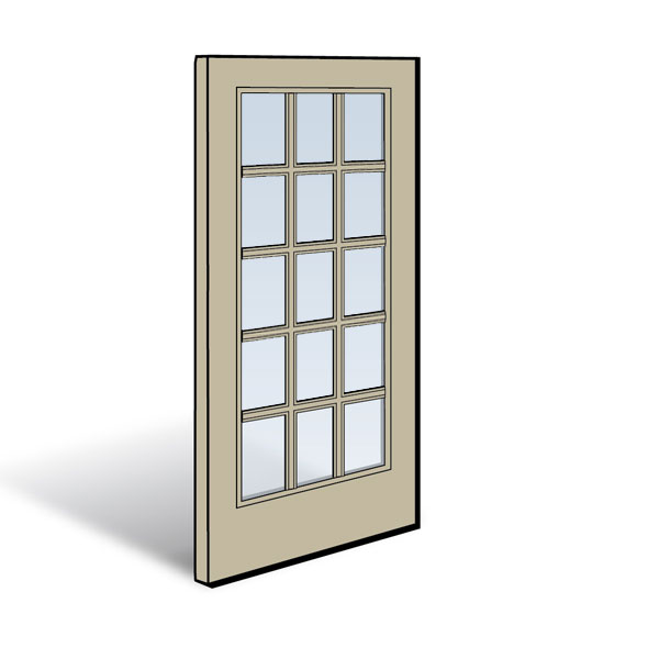 Frenchwood® Gliding Patio Door Operating Panel - 0911173