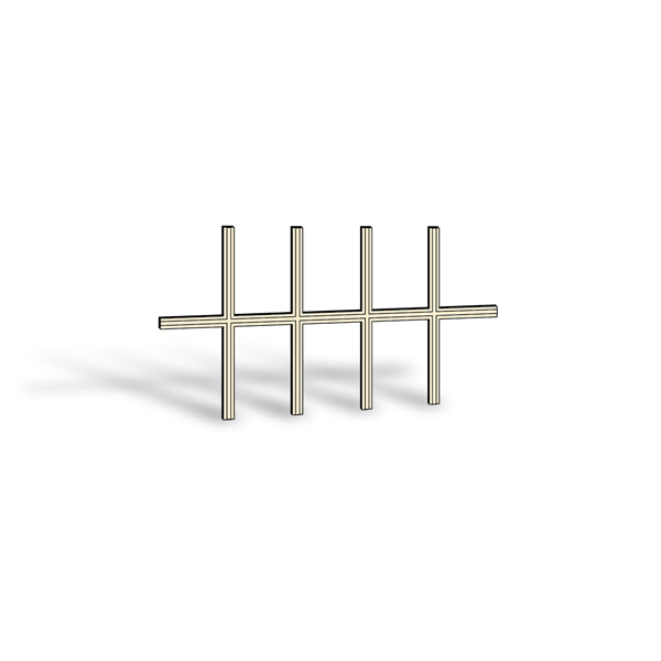 400 Series Casement & Awning Window Removable Interior Grille - 9134766
