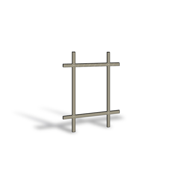 400 Series Casement & Awning Window Removable Interior Grille - 0621252