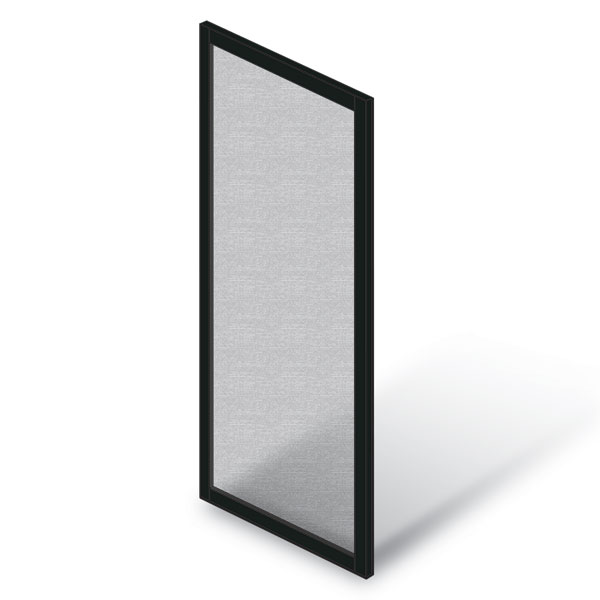 Black 200 Series & A-Series Hinged Patio Door Hinged Insect Screen