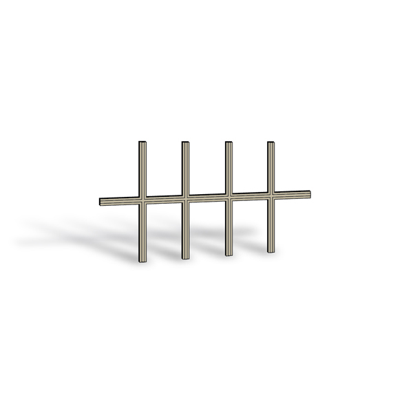 400 Series Casement & Awning Window Removable Interior Grille - 0603841