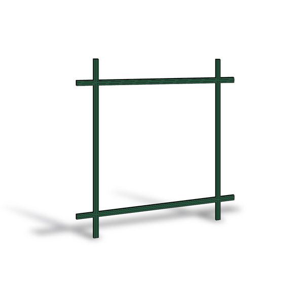 400 Series Casement & Awning Window Removable Interior Grille - 0519132