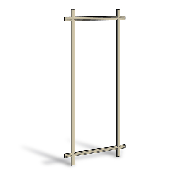 400 Series Casement & Awning Window Removable Interior Grille - 0621285
