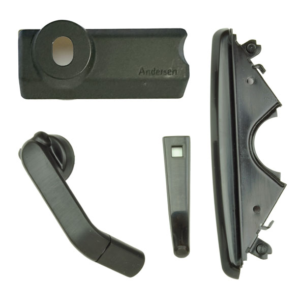 Casement Window Contemporary Style Folding Hardware Package