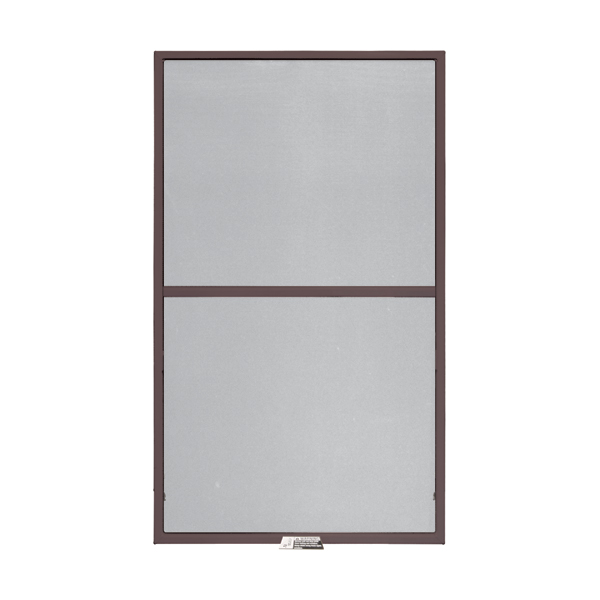 Dark Bronze Full Conventional Double-Hung Window Insect Screen - 9073214